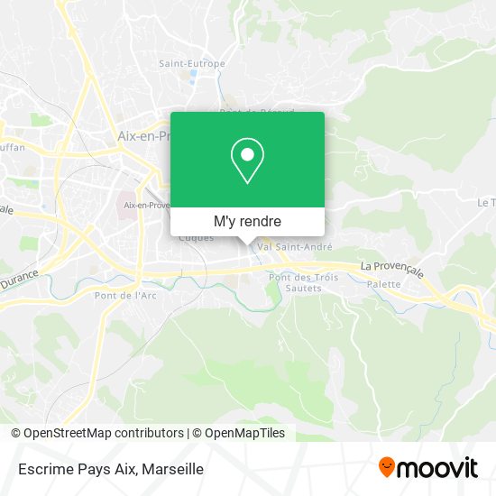 Escrime Pays Aix plan