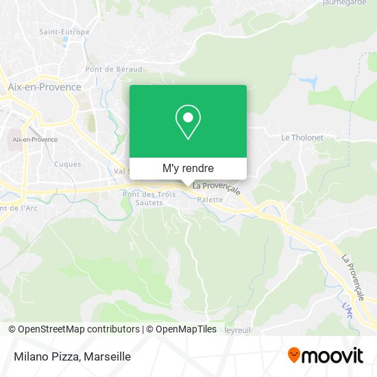 Milano Pizza plan