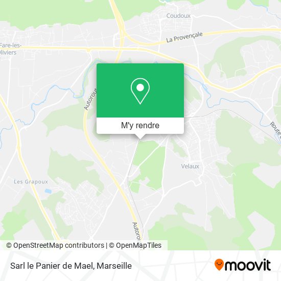 Sarl le Panier de Mael plan