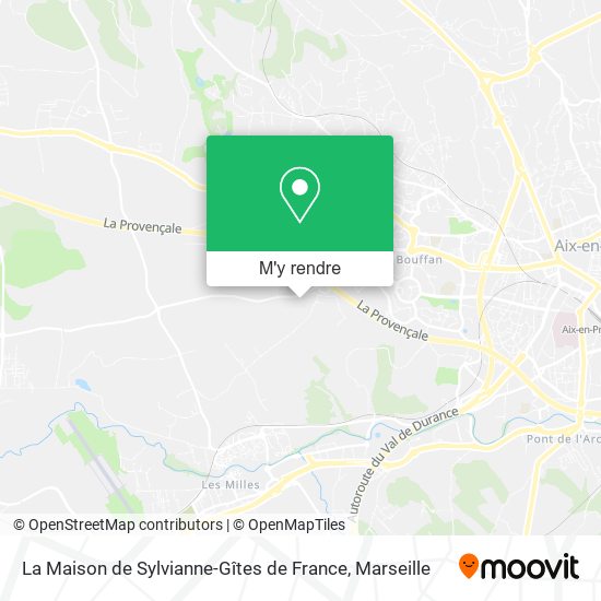 La Maison de Sylvianne-Gîtes de France plan