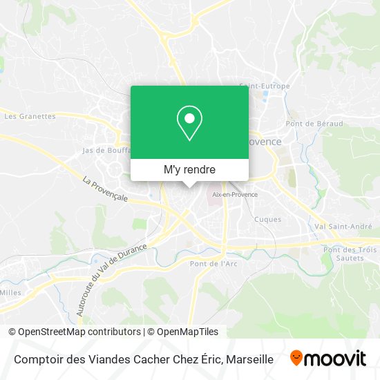 Comptoir des Viandes Cacher Chez Éric plan