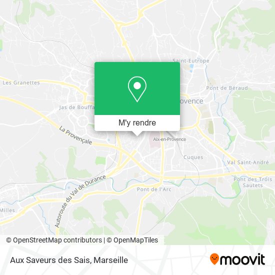 Aux Saveurs des Sais plan