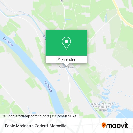 École Marinette Carletti plan