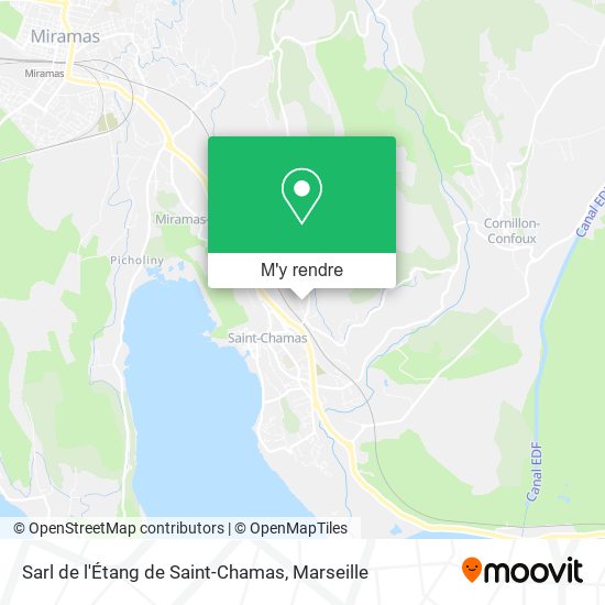 Sarl de l'Étang de Saint-Chamas plan