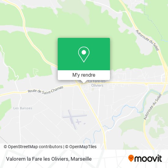 Valorem la Fare les Oliviers plan
