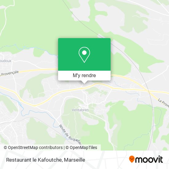 Restaurant le Kafoutche plan