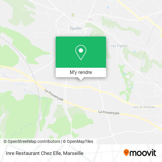Inre Restaurant Chez Elle plan