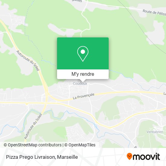 Pizza Prego Livraison plan