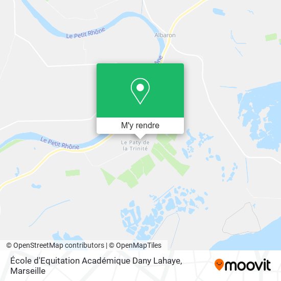 École d'Equitation Académique Dany Lahaye plan