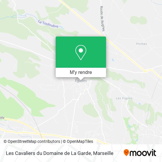 Les Cavaliers du Domaine de La Garde plan