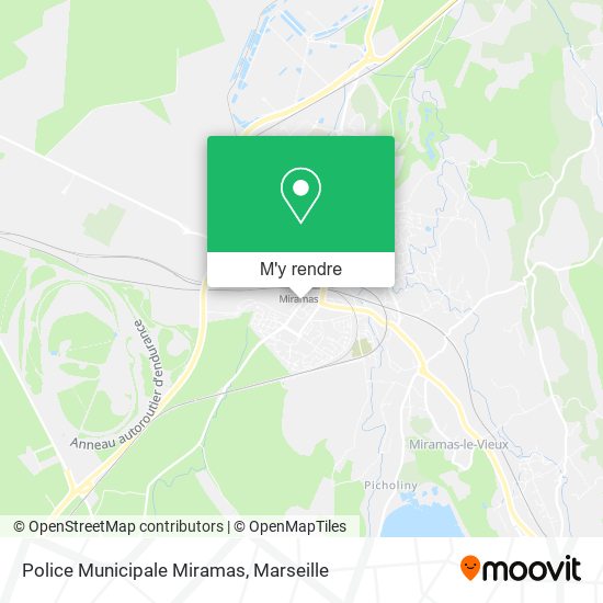 Police Municipale Miramas plan