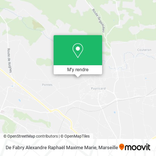 De Fabry Alexandre Raphaël Maxime Marie plan
