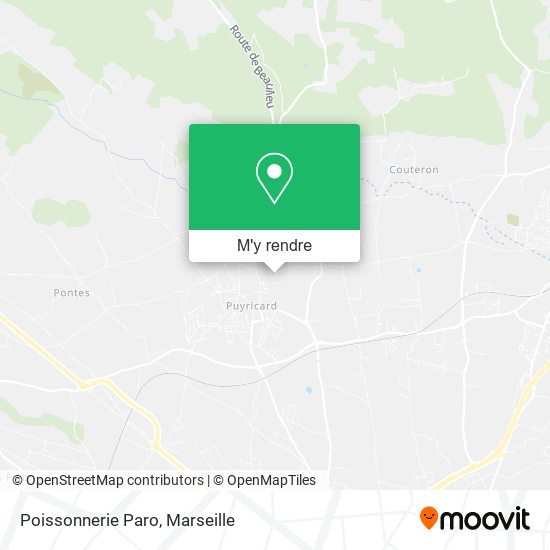 Poissonnerie Paro plan