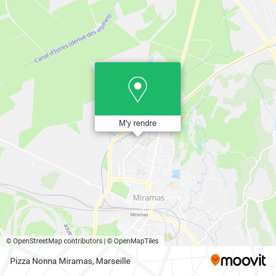 Pizza Nonna Miramas plan