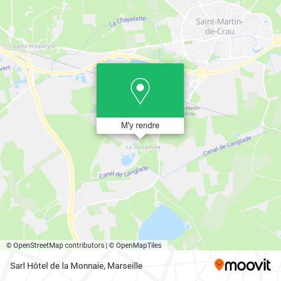 Sarl Hôtel de la Monnaie plan