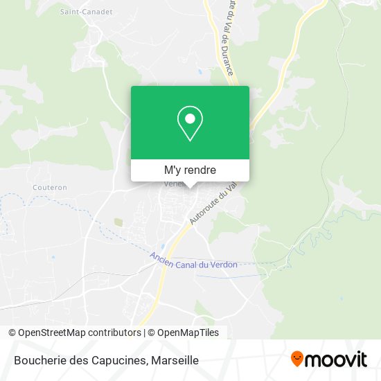 Boucherie des Capucines plan