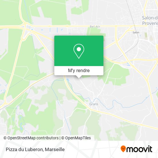 Pizza du Luberon plan