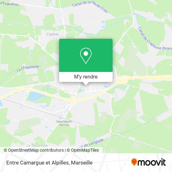 Entre Camargue et Alpilles plan