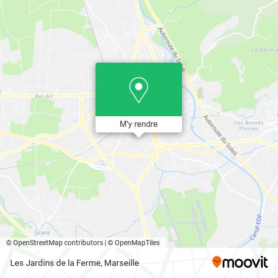 Les Jardins de la Ferme plan