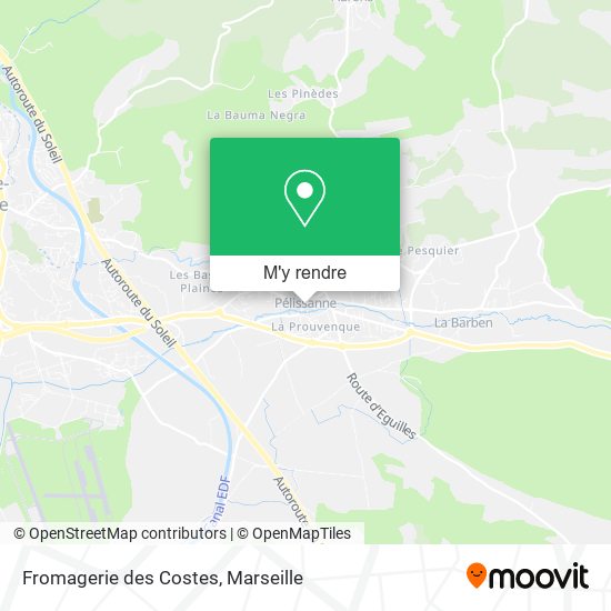 Fromagerie des Costes plan