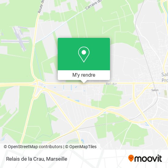 Relais de la Crau plan