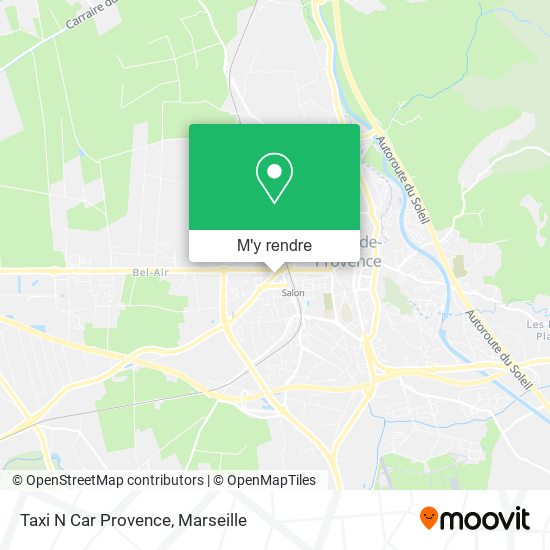 Taxi N Car Provence plan