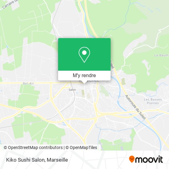 Kiko Sushi Salon plan