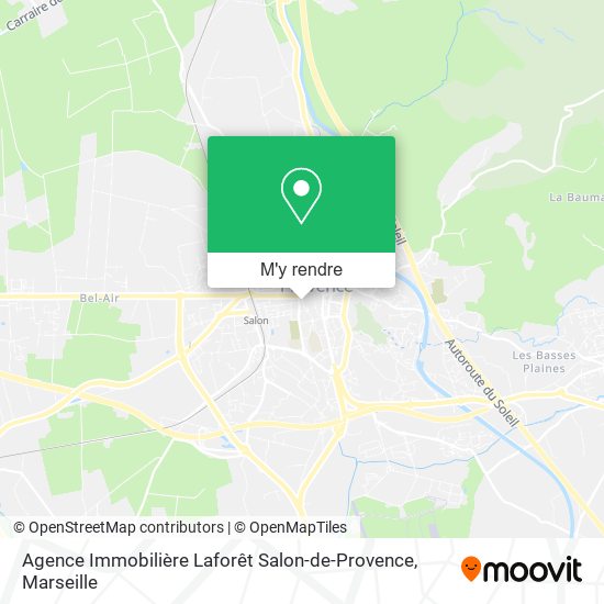 Agence Immobilière Laforêt Salon-de-Provence plan