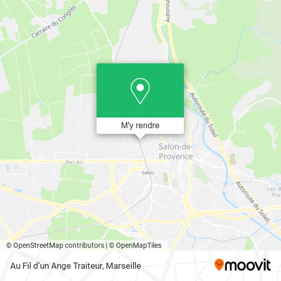 Au Fil d'un Ange Traiteur plan