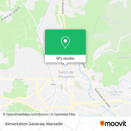 Alimentation Générale plan