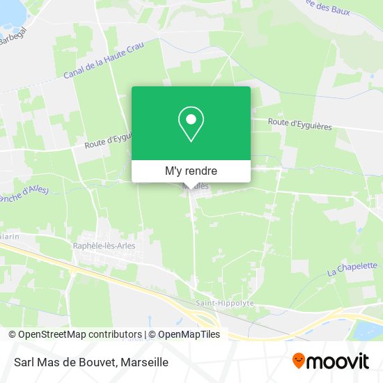 Sarl Mas de Bouvet plan