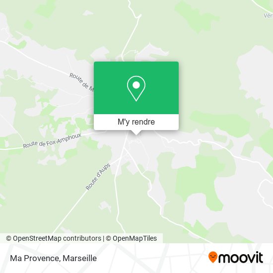 Ma Provence plan
