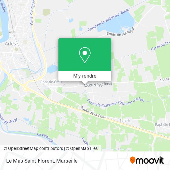 Le Mas Saint-Florent plan