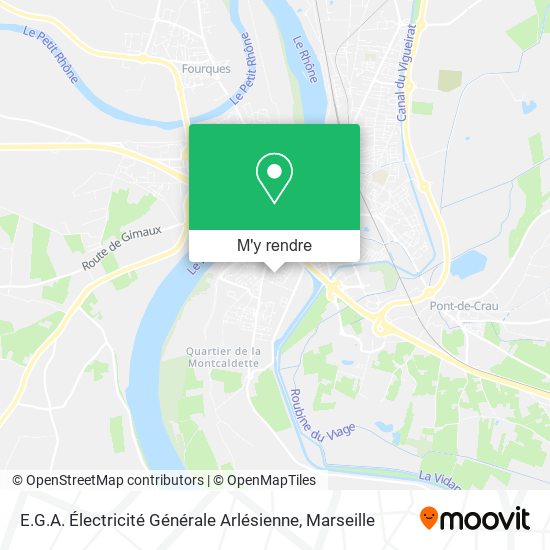 E.G.A. Électricité Générale Arlésienne plan