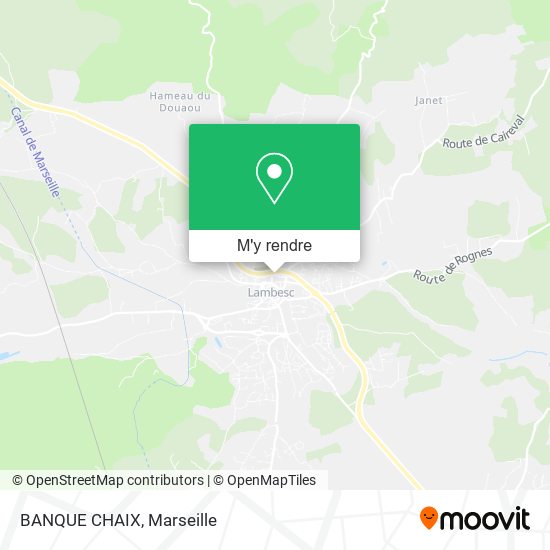 BANQUE CHAIX plan