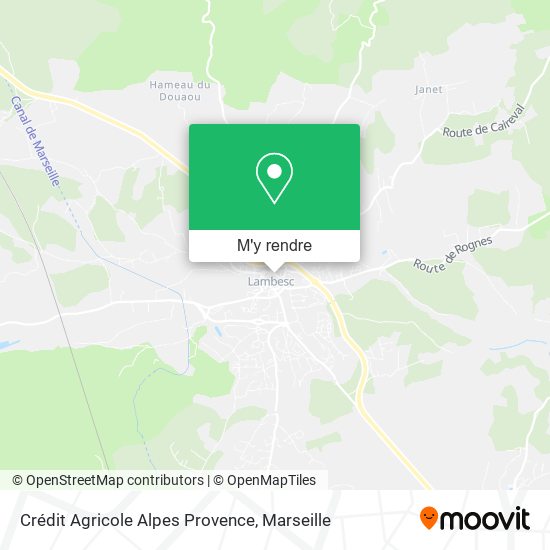Crédit Agricole Alpes Provence plan