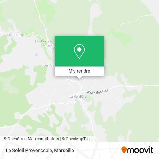 Le Soleil Provençcale plan