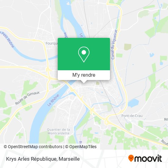 Krys Arles République plan