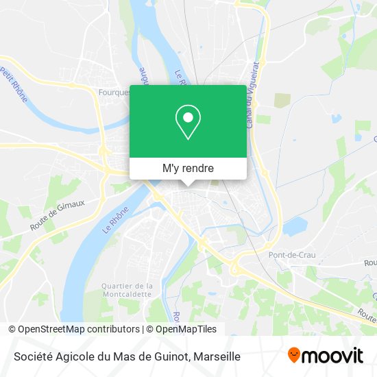 Société Agicole du Mas de Guinot plan