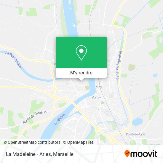 La Madeleine - Arles plan