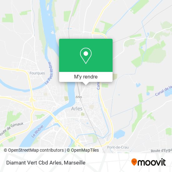 Diamant Vert Cbd Arles plan