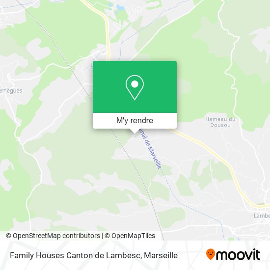 Family Houses Canton de Lambesc plan