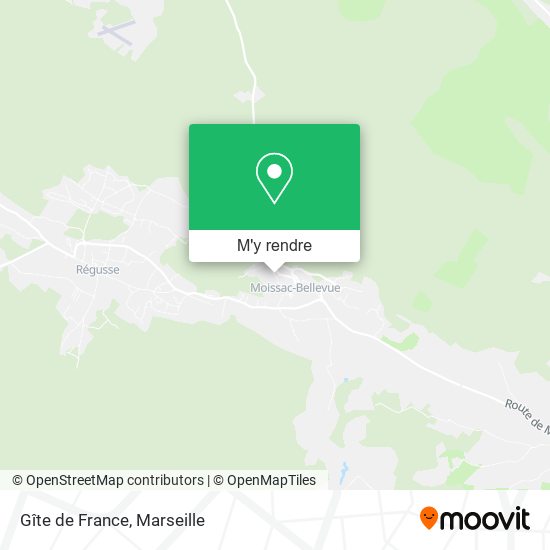 Gîte de France plan