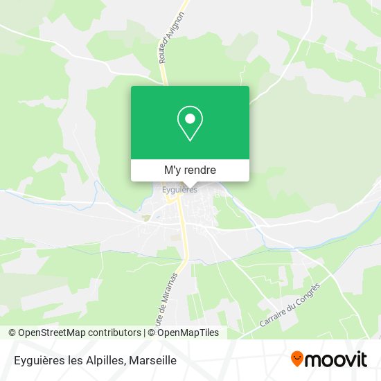 Eyguières les Alpilles plan
