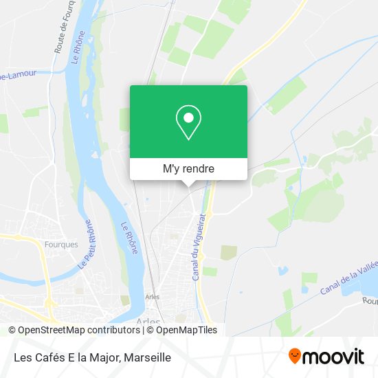 Les Cafés E la Major plan