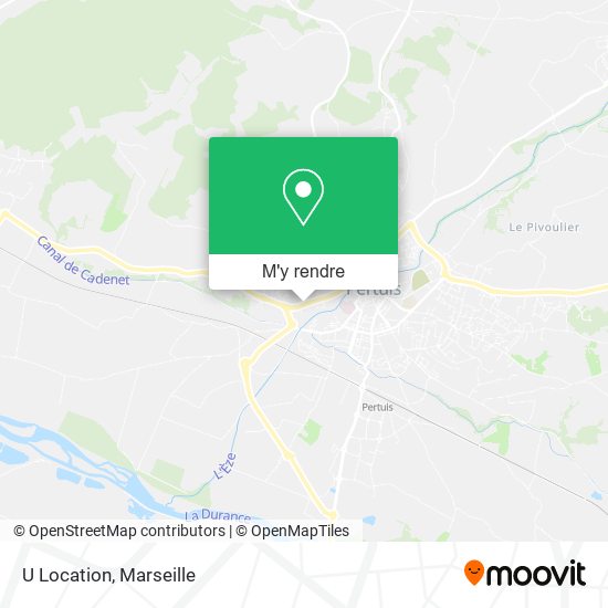 U Location plan