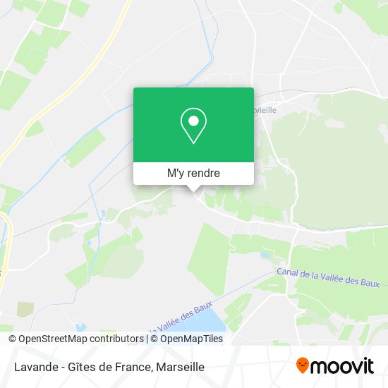 Lavande - Gîtes de France plan