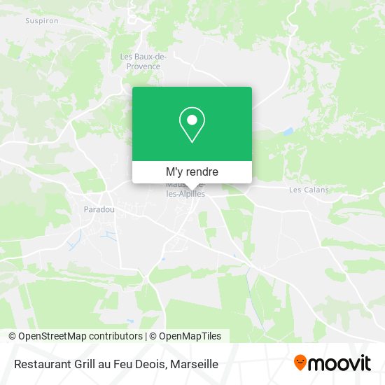 Restaurant Grill au Feu Deois plan