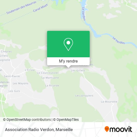 Association Radio Verdon plan