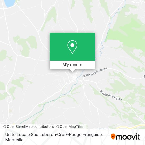 Unité Locale Sud Luberon-Croix-Rouge Française plan